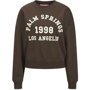 JJXX - JXMERLE - Sweatshirt - Donkerbruin / Offwhite