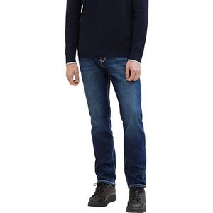 TOM TAILOR Josh Regular Slim Jeans voor heren, 10119 - Used Mid Stone Blue Denim, 40W x 34L