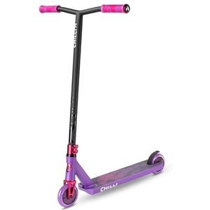 Chilli Pro Scooter Critter, Unisex jeugd Freestyle scooter, paars, 88 cm - 113-03