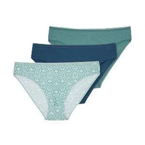 Dagi Multicolor Fashion Gebreide Briefs Regular Waist Supreme Slips, Multicolor, 2XL, Meerkleurig, XXL