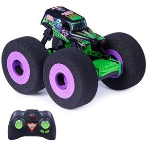 Monster Jam RC - Ramp Champ met op afstand bestuurbare Grave Digger-monstertruck en -schans - speelgoed veilig voor binnenshuis