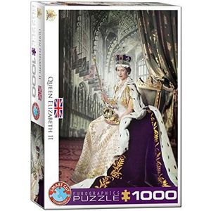Koningin Elizabeth II puzzel van 1000 stukjes