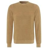 Brax Gebreide trui ronde halskameel, Effen