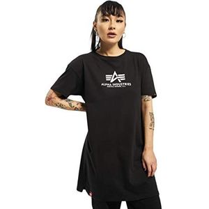 Alpha Industries Basic T Long T-shirt voor dames Black