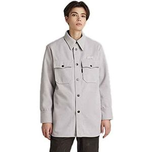 G-STAR RAW Dames BF Overshirt, Grijs (cool grey D200-1295), XXS