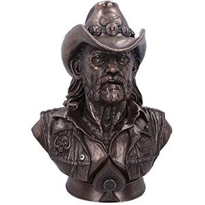 Nemesis Now Officieel gelicenseerde Motorhead Lemmy Bust, Brons, 35cm