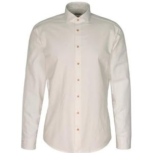 Seidensticker - Businesshemd - Ecru - 100% Katoen - Regular Fit