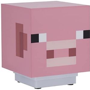 Paladone Minecraft Pig Light met geluid | Officieel gelicentieerde merchandise