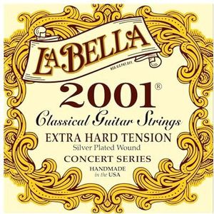 Labella L2001HT Concert serie snaren set voor gitaarspanning Extra Hard