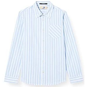 Scotch & Soda Blue Series shirt met lange mouwen voor jongens, 0218 Combo B, 48 cm