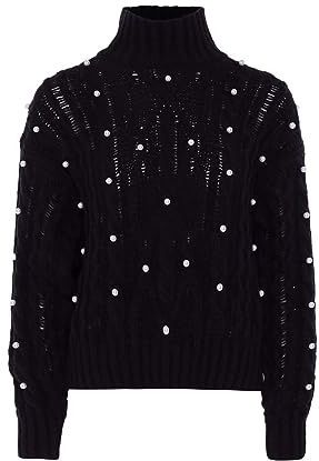 faina Trui  zwart / wit