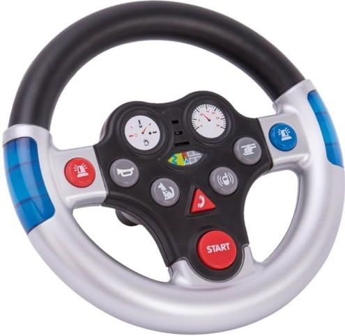 BIG Spielwarenfabrik 800056493 Multi Sound Wiel Rescuesound zilver