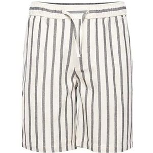 CASUAL FRIDAY CFPhelix 0077 Wide Striped Shorts, 135304_licht zand, XXL