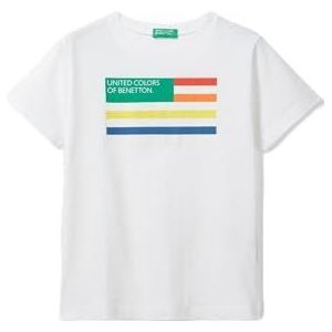 United Colors of Benetton T-shirt, optisch wit 901, 2 anni