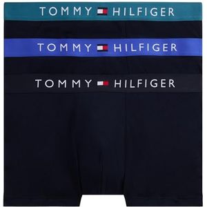 TOMMY HILFIGER - Boxershorts - Zwart - Set van 3 - Katoen