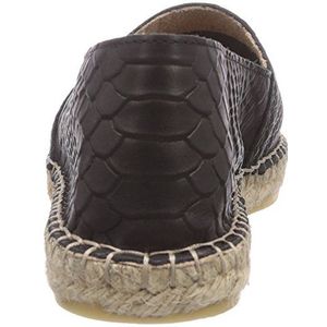 SELECTED Sfesther F Espadrilles voor dames, zwart zwart, 39 EU