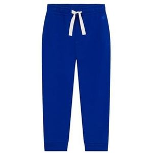 Petit Bateau Joggingbroek voor kinderen van effen katoen, Olympisch, 5 Jaren