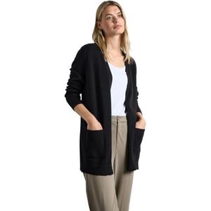 STREET ONE Open vest, zwart, 38