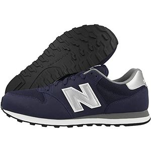New Balance 500 Core heren Sneaker, blauw marineblauw, 45 EU