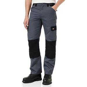 VF Dickies UK Heren Dagelijkse Broek Grijs/Zwart Werk Utility Broek, 33W/34L