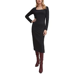 comma Casual zakelijke jurk voor dames, 9999 Black, 32