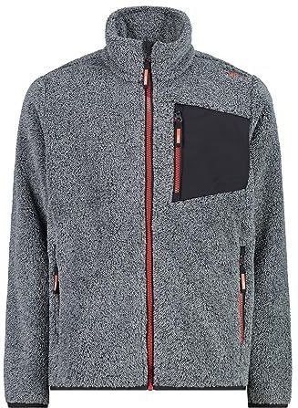 CMP - Veste - Anthraciet en Zwart - Unisex - 140