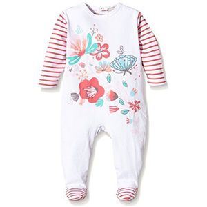 Tarwekorrelpyjama voor baby's, meisjes - roze - 1 mois