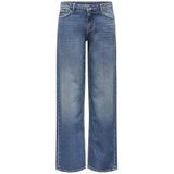 JDY - Low Waist Straight Fit Jeans - Mid Wash