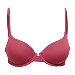 ONLY Vrouwen ONLTRACY T-shirt Bra BH, Dry Rose/Detail: DTM LACE, 85B, Dry Rose/Detail: dtm Lace, 85B