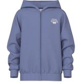NAME IT Nkfvenus Nreg Sweat Card Wh Bru, Blue Ice, 122-128