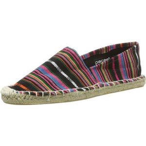 PIECES Dames HAISHA Espadrillos TRIBAL Black Espadrilles, Zwart Zwart Tribal C N10, 36 EU