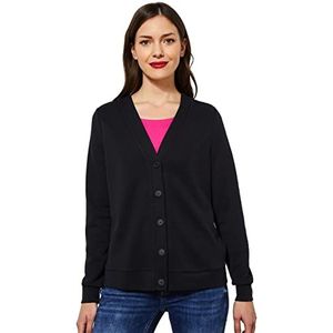 Street One Dames A318807 cardigan, zwart, 38, zwart, 38