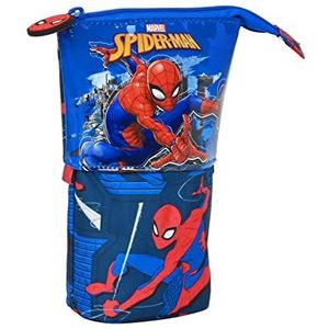 Safta SpiderMan Great Power, 80 x 60 x 190 mm, Blauw/Rood, One size