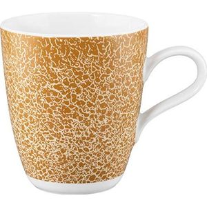 Seltmann 001.757415 Life beker met handvat, 0,40L, molecule amber goud