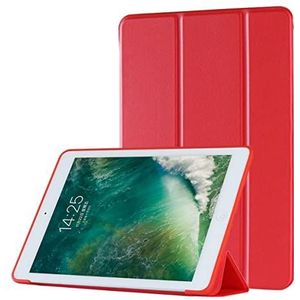 Atiyoo IPad 10.2 Case, Slim Stand Hard Back Shell Beschermende Smart Cover Case voor iPad 10.2 Inch, Multi Angle Viewing Cover, 10.2 Inch Hoek Bescherming iPad Case, Rood