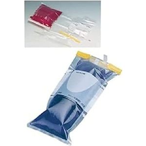 NeoLab 1-7139 Whirl-Pak plastic zak met tekst, PE, steriel, 18,5 cm x 7,5 cm (100 stuks)