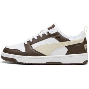 PUMA Unisex Rebound V6 Low Sneaker, Espresso Bruin-Alpine Sneeuwwit, 8.5 UK, Espresso Bruin Alpine Sneeuw PUMA Wit, 42.5 EU