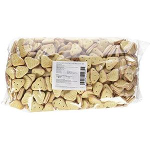 Bubimex Gevulde hartjeskoekjes voor honden, 2 kg