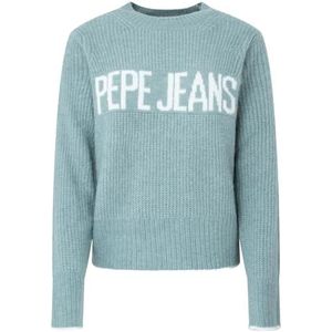 Pepe Jeans Dames Fiona Trui Trui, Groen (Hydro Groen), XL