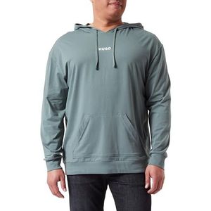 HUGO LUNGEW Sweatshirt met capuchon voor heren, Dark Green307, M