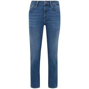 Mavi Dames Daria Straight Jeans, Blauw (Donker Zacht Goud 30420), 31W x 34L