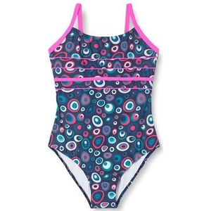 Haute pression Eendelig badpak voor meisjes, Meerkleurig, 10 Jaar