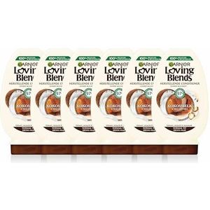 Loving Blends - Kokosmelk & Macadamia - Conditioner - 6 x 250 ml - Voordeelverpakking