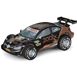 Darda 50395 - Darda Auto Mercedes-Benz C-Coupé DTM ""Wehrlein"", raceauto met verwisselbare terugtrekmotor, voertuig met opwindmotor, terugtrekauto voor racebanen, kinderen vanaf 5 jaar, 8 cm, zwart