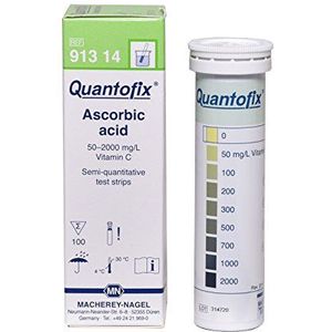 Quantofix 1110111 Ascorbinezuur Test Stick, 6 mm x 95 mm (Pak van 100)
