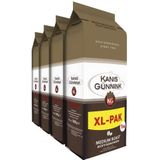 Kanis & Gunnink Koffiebonen Voordeelverpakking (4 Kilogram - Intensiteit 05/09 - Medium Roast Koffie) - 4 x 1000 Gram Bonen