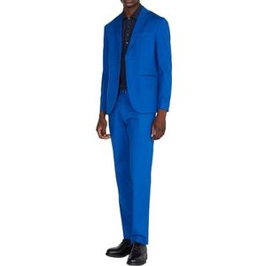 Sisley Mens 2FAHSW00Y Jacket, Bright Blue 07V, 38, bright blue 07v, 38