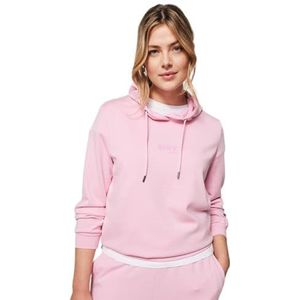 Mexx Sweatshirt met capuchon voor dames, Prisma Roze, XL