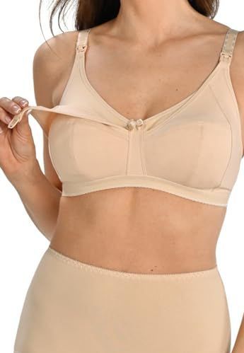 TEYLI - Perla - Voedingsbh - Beige - Soft Cup - Verwijderbare Bandjes