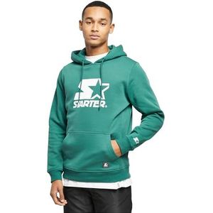 STARTER BLACK LABEL Herentrui met, Donkerfreshgreen, XXL